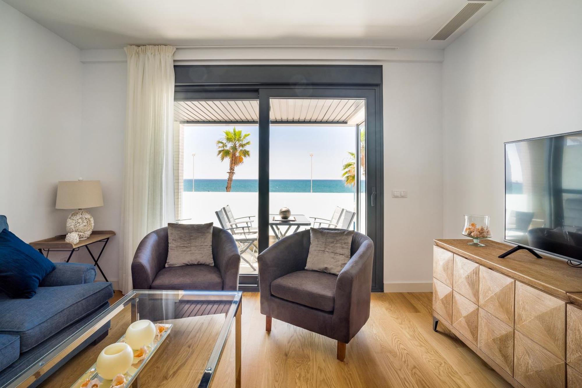 Gran Vivienda De Lujo Frente Al Mar Apartment Malaga Bagian luar foto